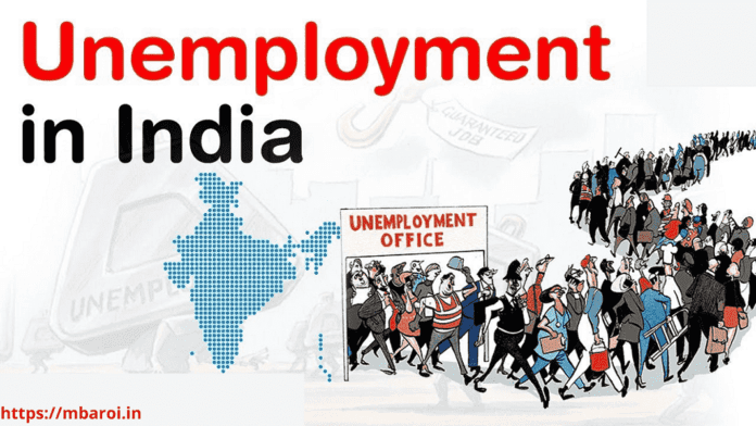 unemployment in india