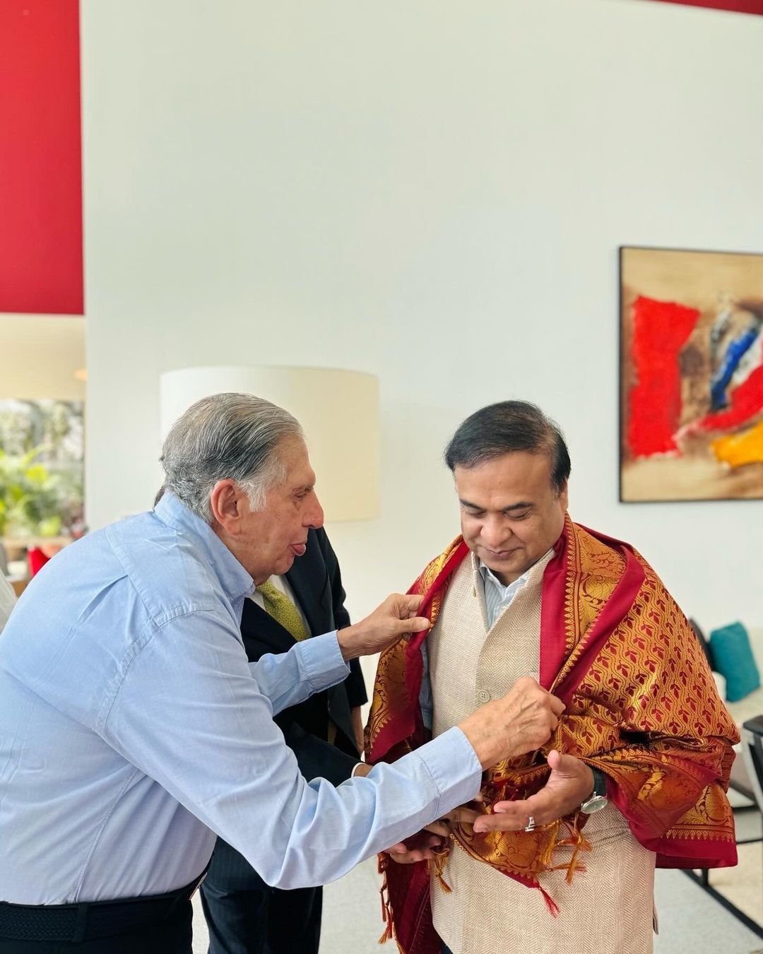 Ratan-tata and CM of assam