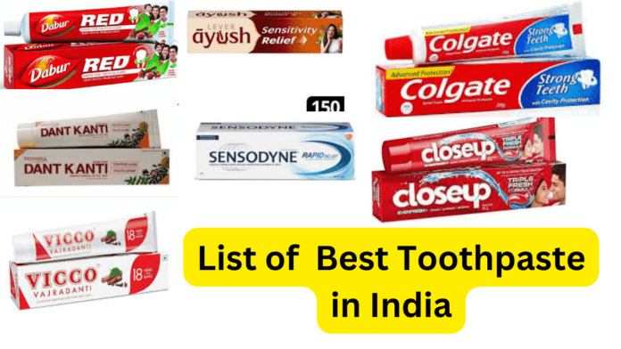 Best Toothpaste in India