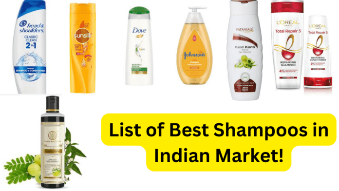 List of Best Shampoo in Indian Market