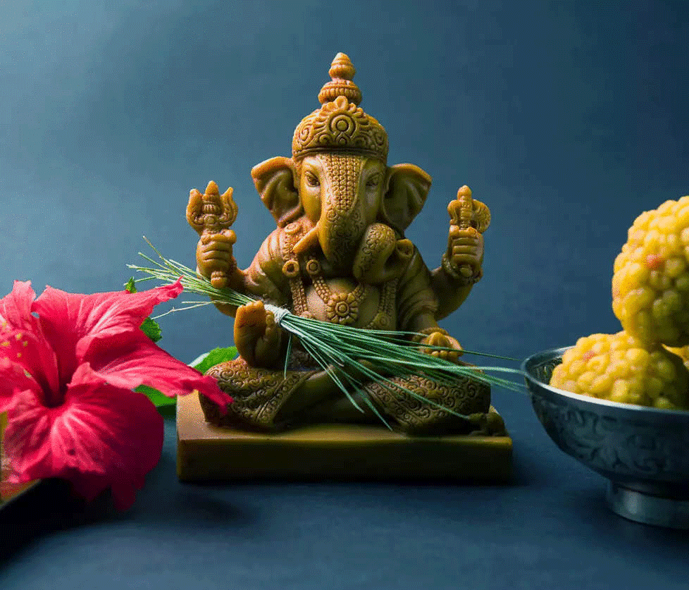 Ganpati_durva